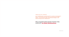 Desktop Screenshot of liegelind.de